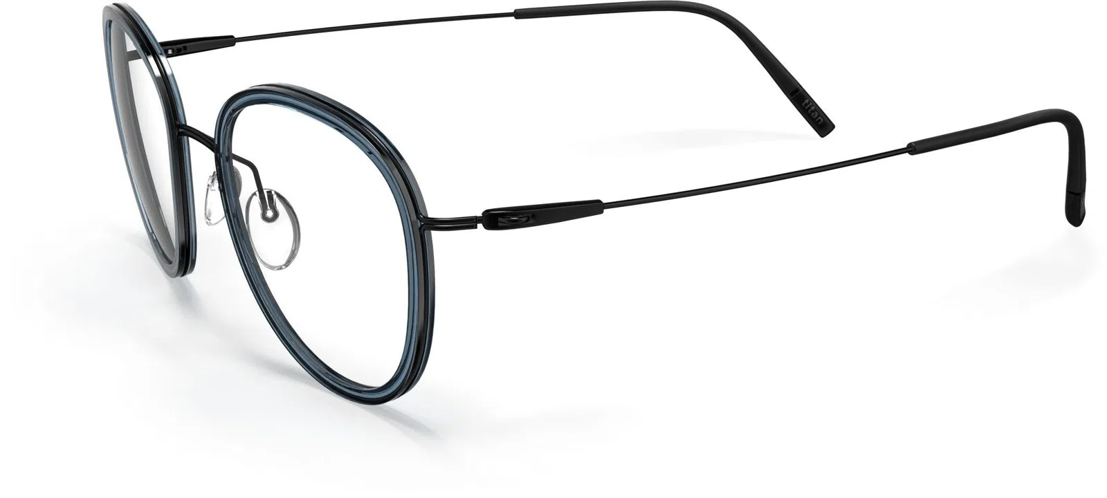 Silhouette Dynamics Colorwave Contour 5581 Eyeglasses - Ruthenium / Graphite - view 32